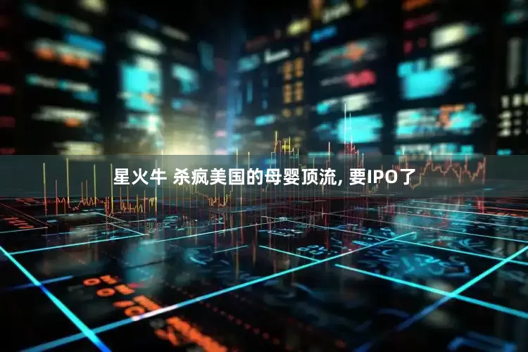 星火牛 杀疯美国的母婴顶流, 要IPO了