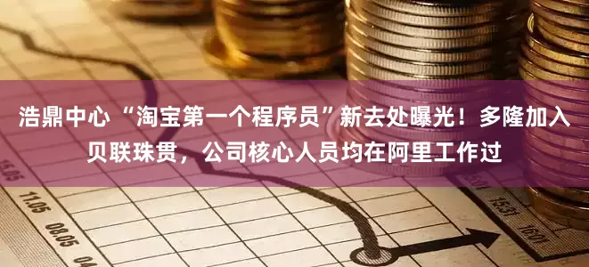 浩鼎中心 “淘宝第一个程序员”新去处曝光！多隆加入贝联珠贯，公司核心人员均在阿里工作过