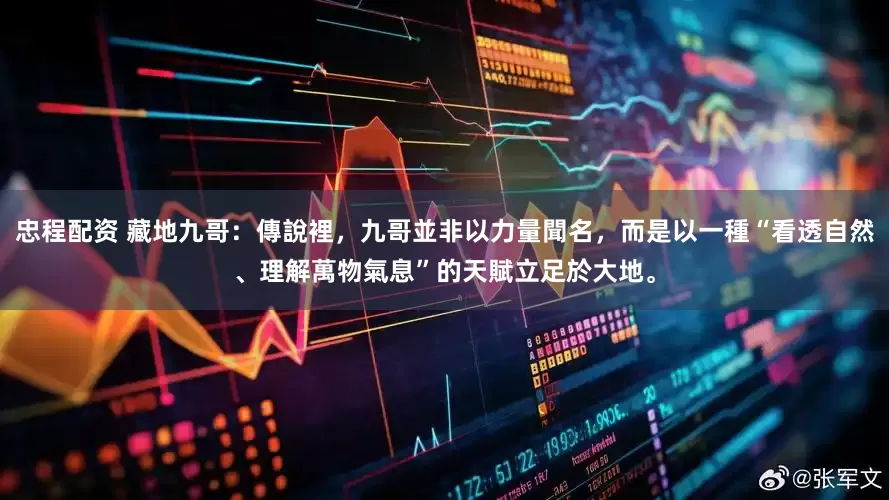 忠程配资 藏地九哥：傳說裡，九哥並非以力量聞名，而是以一種“看透自然、理解萬物氣息”的天賦立足於大地。